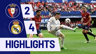 Osasuna 2-4 Real Madrid | Match Highlights & All goals | Laliga 2023/24