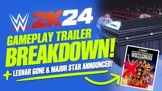 WWE 2K24: Major Star Revealed, Casket Match Gameplay & More! (Full Gameplay Trailer Breakdown)