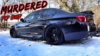 THIS 717BHP MURDERED *BMW M5* IS A WIDOW MAKER!!!