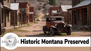 The Abandoned Streets of Bannack Ghost Town