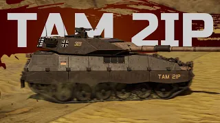 НЕМЕЦКИЙ ТЕРМИНАТОР. Геймплей TAM 2IP в War Thunder