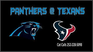 Panthers at Texans Preview with Josh Klein