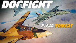 F-14A Tomcat DOGFIGHT | Bandit Unknown | Digital Combat Simulator | DCS |