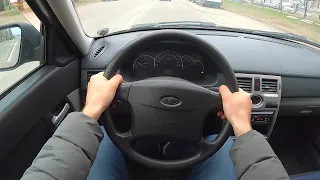 2010 ЛАДА ПРИОРА 1.6L (98) POV TEST DRIVE