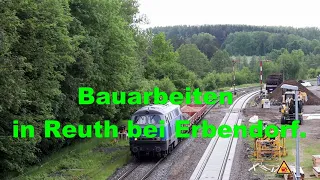 Bauarbeiten in Reuth bei Erbendorf.