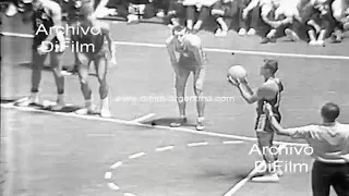 Basketball: USSR loses to USA - 1960 Rome Olympics ARCHIVE FOOTAGE