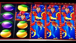 Live play on Super Joker 40 (Kajot) slot machine - BIG WIN!