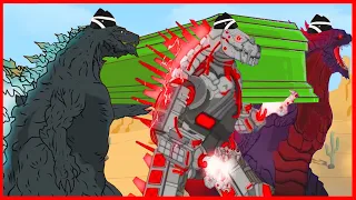 Godzilla Earth vs MechaGodzilla - Coffin Dance Song Meme Cover