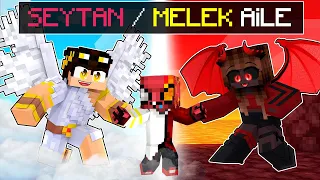 FAKİR YASAKLI AİLENİN ÇOCUĞU OLDU! 😈 (ŞEYTAN VS MELEK) - Minecraft