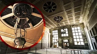 Found Abandoned Power Plant with Chandeliers!