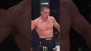 15 SECOND PUNCH! 🥊 ⏰ Aaron Pico vs Daniel Carey #shorts #bellator299