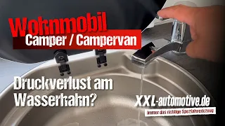 Wasserhahn im Camper hat keinen Druck? 🚿🤬– Die Lösung für Wohnmobil, Camper, Campervan