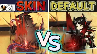Ines LIVE 2D Skin!!「Under the Flaming Dome」 Comparison [명일방주/Arknights/アークナイツ]