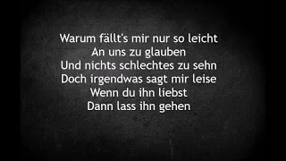 Clueso, Feat. Kat Frankie : Wenn du liebst (mit Text)