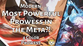MOST POWERFUL Prowess Brew in the Meta?! | 4c Prowess | Modern | MTGO