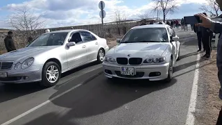 Mercedes e class 2.7 d vs bmw e46 2.2