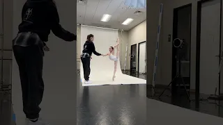 little ballerina becomes the white swan 🥹🩰