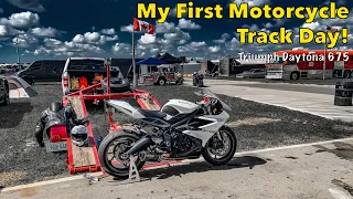 My First Track Day with a Bike | Triumph Daytona 675