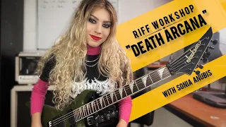 CRYPTA - Riffs Workshop 'Death Arcana' - By Sonia Anubis