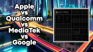 A17 Pro vs A16 Bionic vs Snapdragon 8 Gen 2 vs Dimensity 9200 vs Google Tensor G2