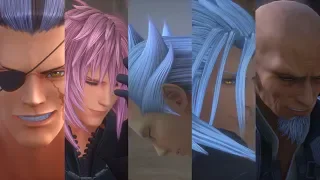 All Organization 13 Members Death Cutscenes: Kingdom Hearts 3 60fps 1080p ᴴᴰ