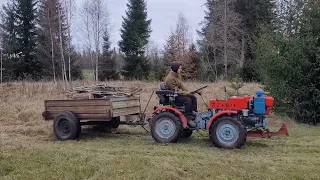 TZ-4K-14 Transporting Woods From Rive Side