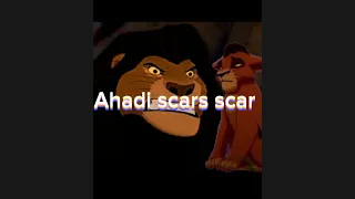 Ahadi scars scar