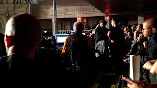 Machine Head - 02 Nov 19- Brixton - Pint of beer thrown onto the sound console.