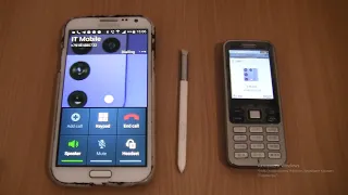 Over the Horizon Incoming call&Outgoing call at the Same Time Samsung c3322i+Note 2+Stylus