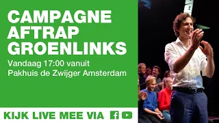 Kijk live: De Campagneaftrap van GroenLinks met Jesse Klaver | #TK2021