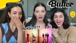 BTS (방탄소년단) 'Butter' (Hotter Remix) Official MV - FRIENDS REACTION