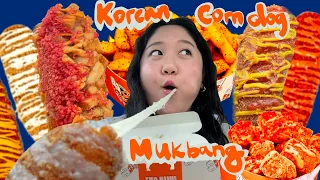 Korean Corn Dogs Car Mukbang