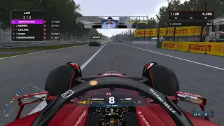 F1 22 - Race to 1st after drive-through penalty