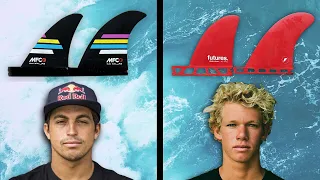 Kai Lenny or John John Florence: Which are the BETTER quad fins?