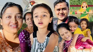 Ruhi aur Maa n😲milke pehli bar jo kam kiya hai🫡I proud of you 👏🐥save birds 🐦aa rahe hai rajkot🚗