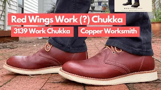 Review of the Red Wing 3139 Work Chukka in Copper Worksmith Oil-Tanned Leather