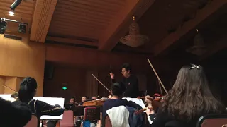 The Terminal Film Music Rehearsal