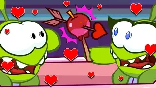 Om Nom Stories - Cupid's Arrows | Cut The Rope | Funny Cartoons For Kids | Kids Videos
