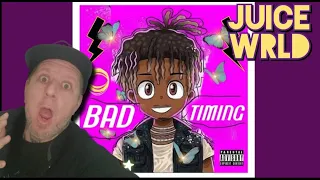 JUICE WRLD Bad Timing REACTION - a PUNK ROCK DAD Music Review