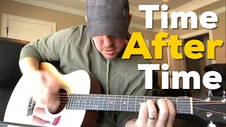 Time After Time | Cyndi Lauper | Beginner Guitar Lesson | Woman Wednesday