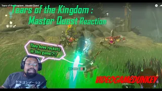 videogamedunkey reaction | Tears of the Kingdom : Master Quest