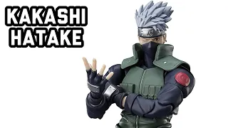 SH Figuarts Naruto Shippuden: Kakashi Hatake Action Figure Review Tamashii Nations Bandai