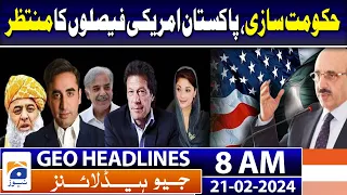 Geo Headlines 8 AM | Development comes after days-long negotiations between 2 parties | 21 February