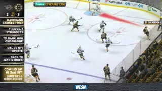 Brad Marchand Goes Top-Shelf To Give Bruins Lead Vs. Predators