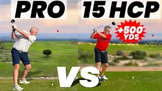 Can a Pro Beat A 15 Hcp with a +500 YARD Head Start ?