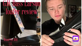 G.H. Bass Larson super lug loafer review