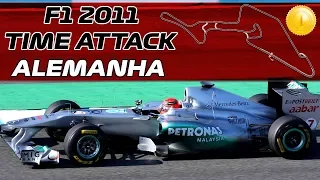 F1 2011 - TIME ATTACK SCENARIO 5 - ALEMANHA - MEDALHA DE OURO | Jogos Clássicos | #30K