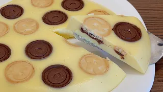 FABULOUS DESSERT IN 5 MINUTES to do immediately! Without Oven | ASMR # 216