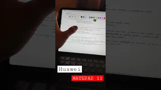 Notes app in HUAWEI MATEPAD11= NEBO FOR HUAWEI #fyp