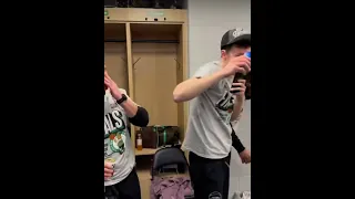 Celtics having a beer party after punching a ticket to the NBA finals☘️#shorts